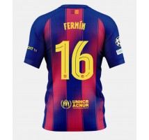 Barcelona Fermin Lopez #16 Koszulka Podstawowa 2025-26 Krótki Rękaw